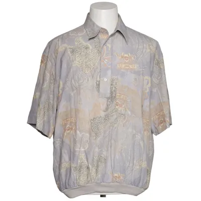Short sleeve shirt (Gray, Beige, Multicolored) from Studio Leonardo