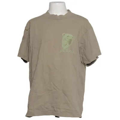 T-shirt (Beige, Vert) de Tultex Coton