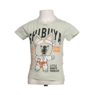 T-shirt (Little Karate Frenchie) von Infinity Kids Baumwolle