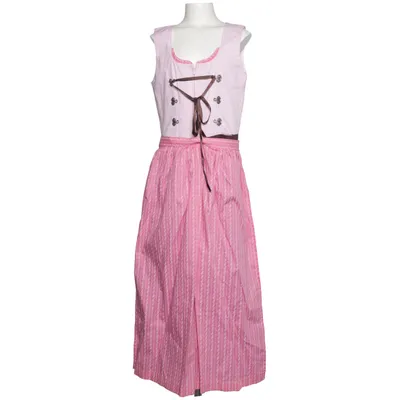 Dirndl (Pink, Brown, White) from Bärwolf Cotton, Polyester