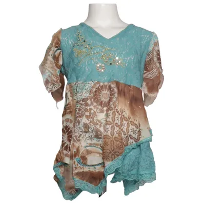Top (Blauw, Bruin, Meerkleurig) van Million X Polyester