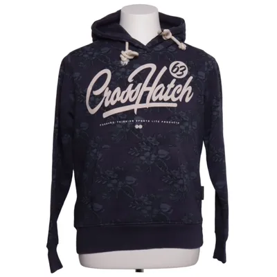 Sweat à capuche (Bleu, Multicolore) de Crosshatch Coton, Élasthane, Polyester
