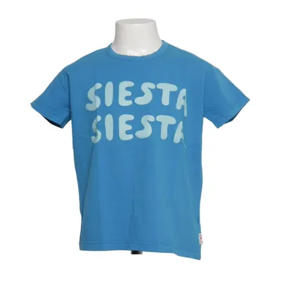 T-shirt (Blå) från Tinycottons Elastan, Ekologisk bomull