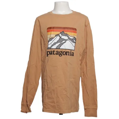 Lange mouwen shirt (Bruin) van Patagonia Organisch katoen