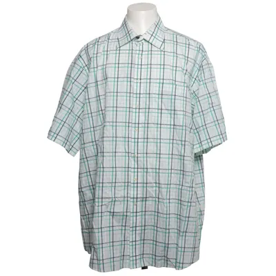 Chemise à manches courtes (Blanc, Vert) de Bradford Coton