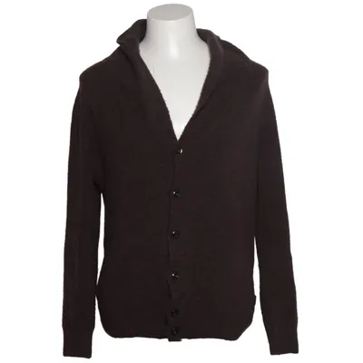 Cardigan (Brown) from 40 Weft Acrylic, Elastane, Mohair, Polyamide, Wool