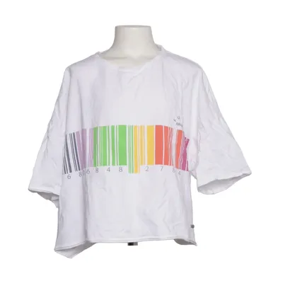 T-shirt (Blanc, Multicolore) de Blue Effect Coton, Élasthane