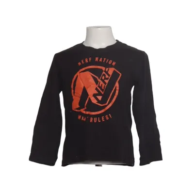 T-shirt à manches longues (Noir) de Nerf Coton