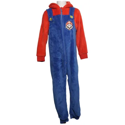 Onesie (Rood, Blauw, Meerkleurig) van Super Mario Polyester