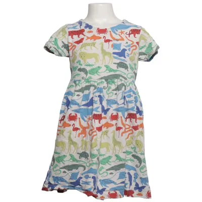 Robe (Blanc, Multicolore) de Mini Boden Coton