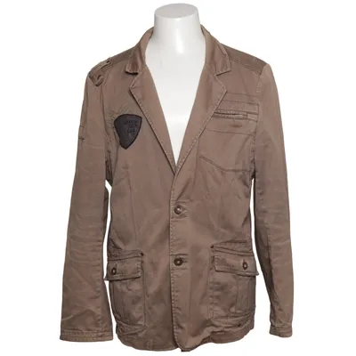 Blazer (Beige) van Jack & Jones Vintage Denim Katoen
