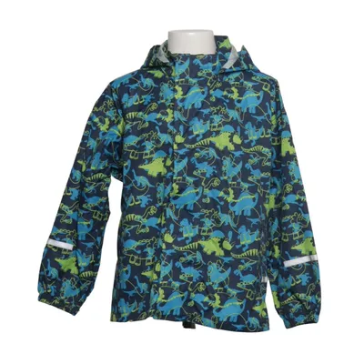 Regnjakke (Blå, Grøn, Flerfarvet) fra Papagino Polyester