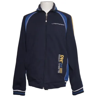 Sports jacket (Blue, Multicolored) from Linea Primero Cotton, Polyester