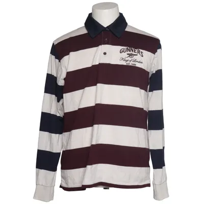 Rugby shirt (Blauw, Wit, Lila) van Arsenal Katoen, Polyester