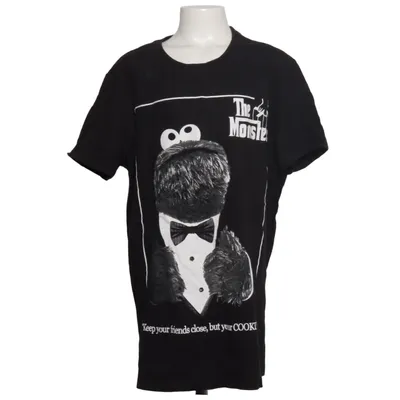 T-shirt (Black) from Sesame Street Cotton