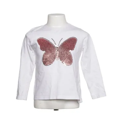 Långärmad t-shirt (Vit, Rosa) från Koton Kids