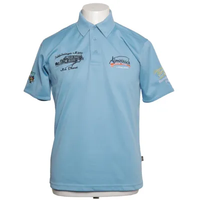Poloshirt (Blau) von James Harvest Polyester