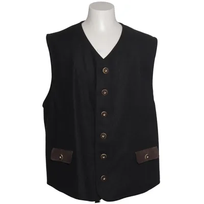 Suit vest (Gray) from Tofana Cashmere, Polyester, Wool