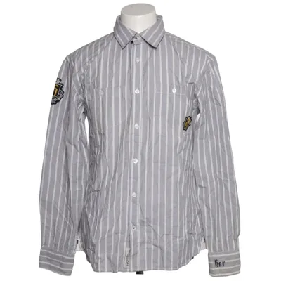 Shirt (Grijs, Wit) van Henleys Katoen