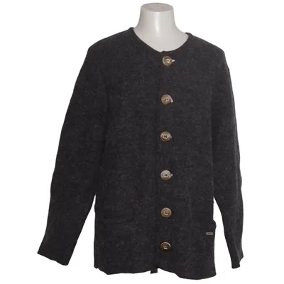 Strickjacke (Grau) von Steffner Alpakawolle