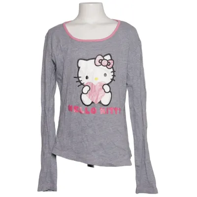 Long sleeve T-shirt (Gray, Pink, White) from Hello Kitty