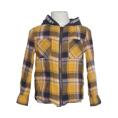 Oberhemd (Gelb, Blau, Weiß) von Dopo Dopo Boys Baumwolle, Polyester