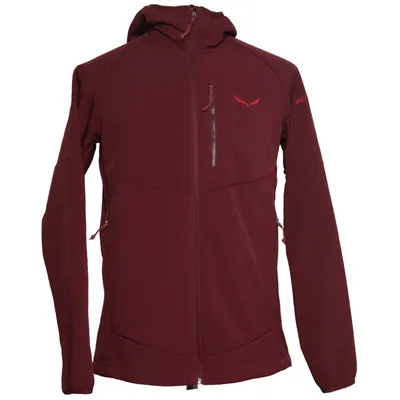 Softshell jacket (Red) from Salewa Elastane, Polyester