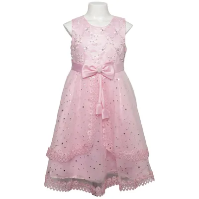Flower girl dress (Pink) from Pretty Baby Polyester