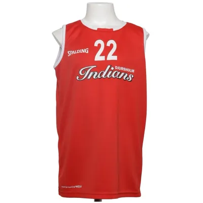 Baskettrøje (Rød, Hvid) fra Spalding Polyester