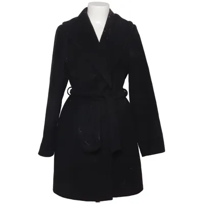 Coat (Black) from Lawrence Grey Polyamide, Polyester, Wool
