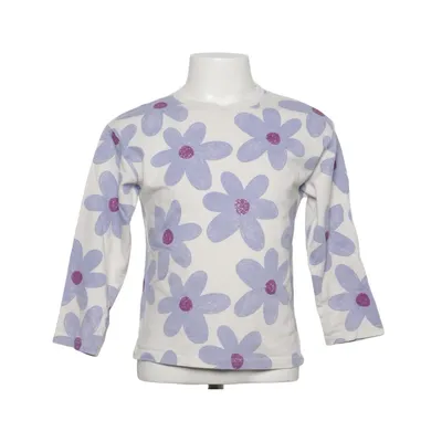 Långärmad t-shirt (Vit, Lila) från Zara