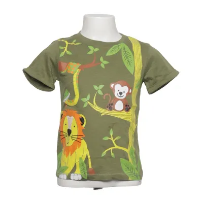 T-shirt (Groen, Meerkleurig) van Pusblu Katoen