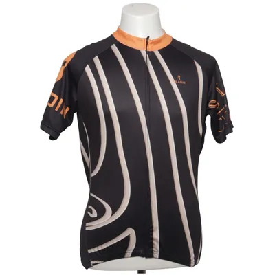 Cykeltrøje (Sort, Orange, Beige) fra Paladin Polyester