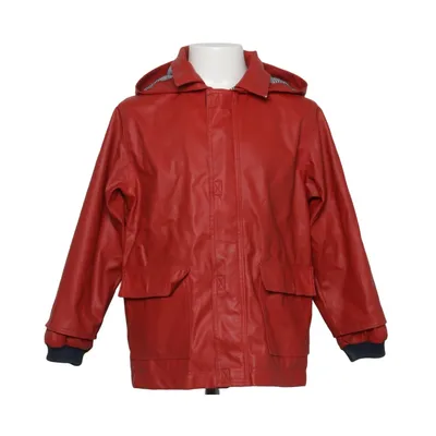 Rain jacket (Red) from Petit Bateau Cotton, Elastane, Polyamide