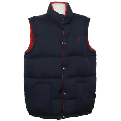 Down vest (Blue, Red) from Polo Ralph Lauren Down, Feather, Polyester