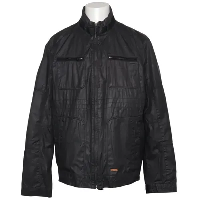 Jacket (Black) from Calamar Cotton, Polyester