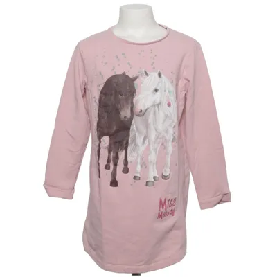 Sweatshirt (Roze) van Miss Melody Katoen, Elastaan