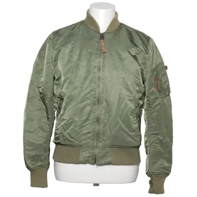 Bomberjacka (Grön) från Alpha Industries Polyamid, Polyester
