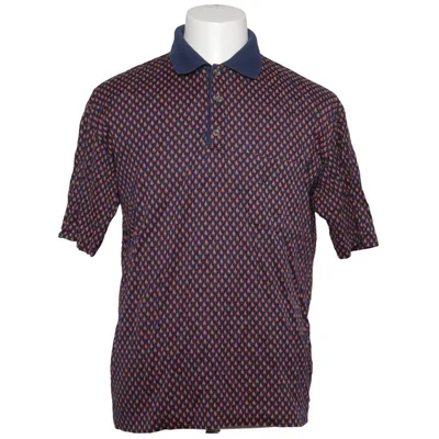 Poloshirt (Blauw, Oranje) van Dunhill Katoen