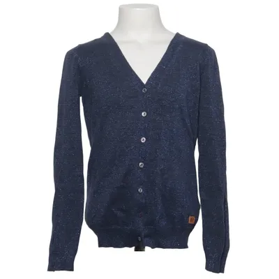 Cardigan (Bleu) de American Outfitters Coton, Fibre métallique