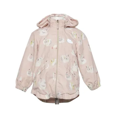 Rain jacket (Pink) from Lindex Kids Cotton, Polyester
