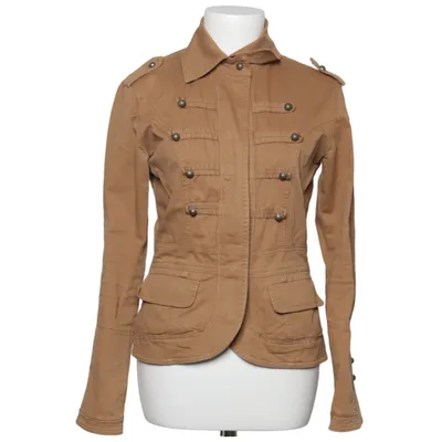 Jacket (Brown) from Hayward Cotton, Elastane
