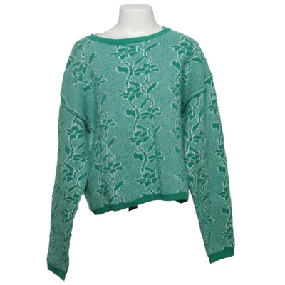 Pull-over (Vert, Blanc) de Maan Polyamide, Laine