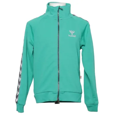 Sports jacket (Green, Black, White) from Hummel Cotton, Polyester