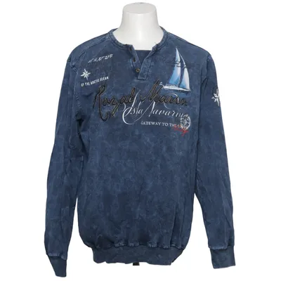 Sweatshirt (Blå) fra Redway Bomuld, Elastan