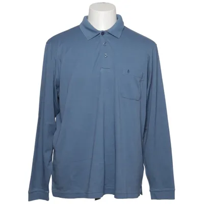 Rugby shirt (Blue) from Ragman Cotton, Polyester