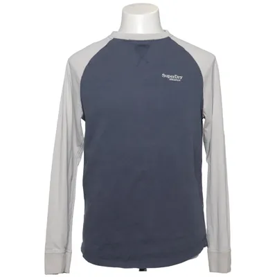 Baseballtrøje (Blå, Grå) fra Superdry Athletics Bomuld