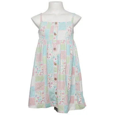 Jurk (Roze, Groen, Blauw) van Topolino Katoen