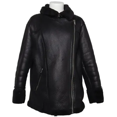 Veste en peau de mouton retournée (Noir) de VILA Polyester