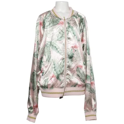 Bomber jacket (Pink, Multicolored) from Karolina Kijak x H&M Polyester, Elastane